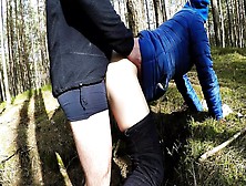 Spring Walk Turned Into Risky Sex In The Park - Doggy Fuck,  Point Of View