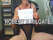 Robert R Milgate Dancing In Tan Pantyhose And High Heels
