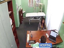 Fakehospital Stunning Brunette Needs Doctors Advice On Her Itchy Pussy