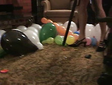 Balloon Popping & Vacuuming