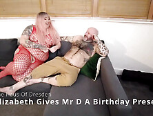 Bbw Elizabeth Gives Mr Dresden A Birthday Present