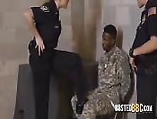 Perverted Milf Copa Subdue Fake Soldier