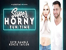 Kenzie Taylor & Seth Gamble - Super Horny Fun Time