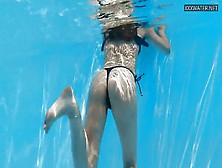 Fun Petite Tightest Babe Bonnie Dolce Underwater