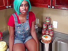 Ebony Step Sister Msnovember Cornered And Fucked Hard Missionary On The Kitchen Counter And Doggystyle By Hung Step Sibling Fuck