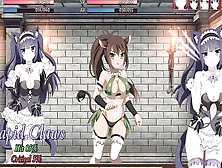Dashing Babes In Sexy Outfits Fucked Balls Deep In A Porn Game