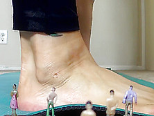 Giantess Yoga Master Shows Off Her Soles