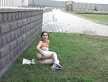 Webcam Girl Amateur Masturbation Outdoors Public