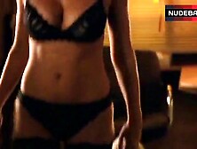 Natasha Henstridge In Sexy Black Underwear – Widow On The Hill