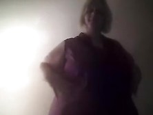 Amateur Large Pretty Woman Blonde Lady On Web Camera Finally Undresses
