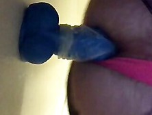 Teen Sissy Practices For Daddy By Fucking Cock Dildo