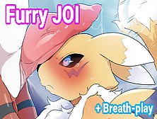 Furry Joi + Breath-Play || Seduced By Renamon During Mating Season