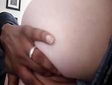 Playing With Wifey's Ravishing Wet Vagina While She Is Laying In My Boxers