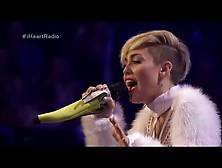 Miley Cyrus Live Performance Wearing Pasties