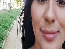 C4 Kianna Bonet Outdoor Tits Flashing