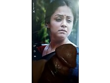 Jyothika Cum And Spit Tribute