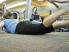 Teen Girl In Gym With Amazing Ass