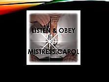 Mistress Carol,  You Will Obey Remastered