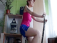 Amateur Fitness Freak Stripped And Fucked