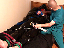 Jun 15 2022 - Rubber Boy Gets Smothered In Leather While Tied Up In Latex
