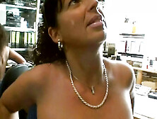 Busty German Secretary Riding A Hard Cock In Pov At The Office