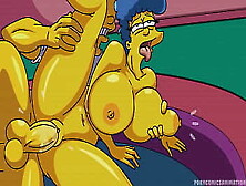 The Simpsons Xxx Porn Parody - Marge Simpson Poked Animation (Hard Sex) ( Asian Cartoon Cartoon)