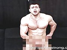 Muscle Hunk Solo Cum