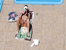 Flagra Safada Masturbando Piscina Flagged Girl Masturbate On The Pool