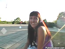 Sexy Girl Gets Banged In The Street