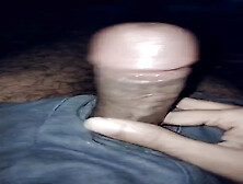 My Long Thick Dick Jerking Precum Is Out