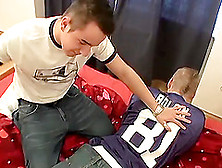 Punk Boy Spanks His Roommates Ass Only To Be Spanked Back