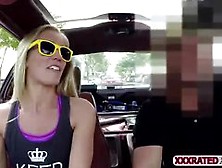 Hot And Beautiful Blonde Amateur Gets Fucked Before Selling Her Car