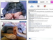18Yo French Girl Has Cybersex With A Stranger Online And Rubs Her Pussy
