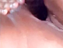 Point Of View Chubby African,  Pierced Nipple Mom Squirting (How Much Squirt Can I Got Inside The Glass Bowl?)