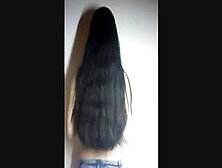 Sexy Girl Shakes Hair In Slowmotion