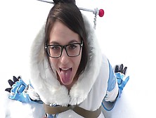 Public Overwatch Mei Blowjob In Snow
