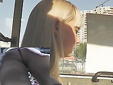 Appealing Golden-Haired Upskirt Episode Movie