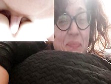 Face Shot Of Fiance During Anal Hubby Jizzes Quick