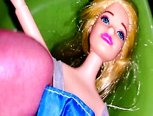 Erotic Play With A Petite Penis: Pissing,  Cumming,  And Doll Fun