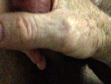 Calista's Elderly Boy Friend Feels And Strokes His Body Up