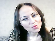 Brunette In Lingerie Webcam Show