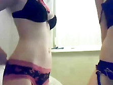 2 Brit Teens Become Fledgling Lezzies On Cam For The Night