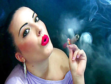 Alexxxya Smoking. Cigar 3