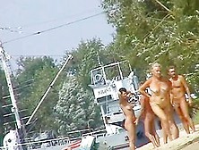 Spy Cam Video Shows Mature Ladies On The Nudist Beach