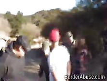 Latina Fucked By 2 Horny Border Officers