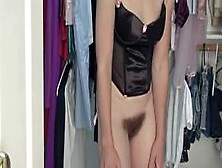 We Are Hairy - Candy Smith's Hairy Playtime With Lingerie