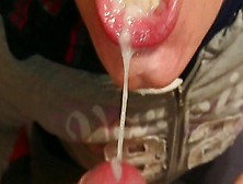 My Master Cums In My Mouth So I Must Swallow And Cums On My Arsehole Too
