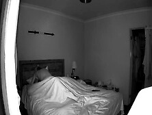 Secret Communication Caught On Camera In The Bedroom