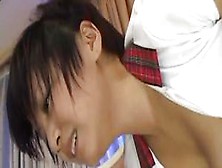 Asian School Girl Sucking And Fucking The Dudes