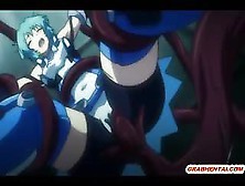 Hentai Girl Fucking With Tentacles And Filling With Full Semen